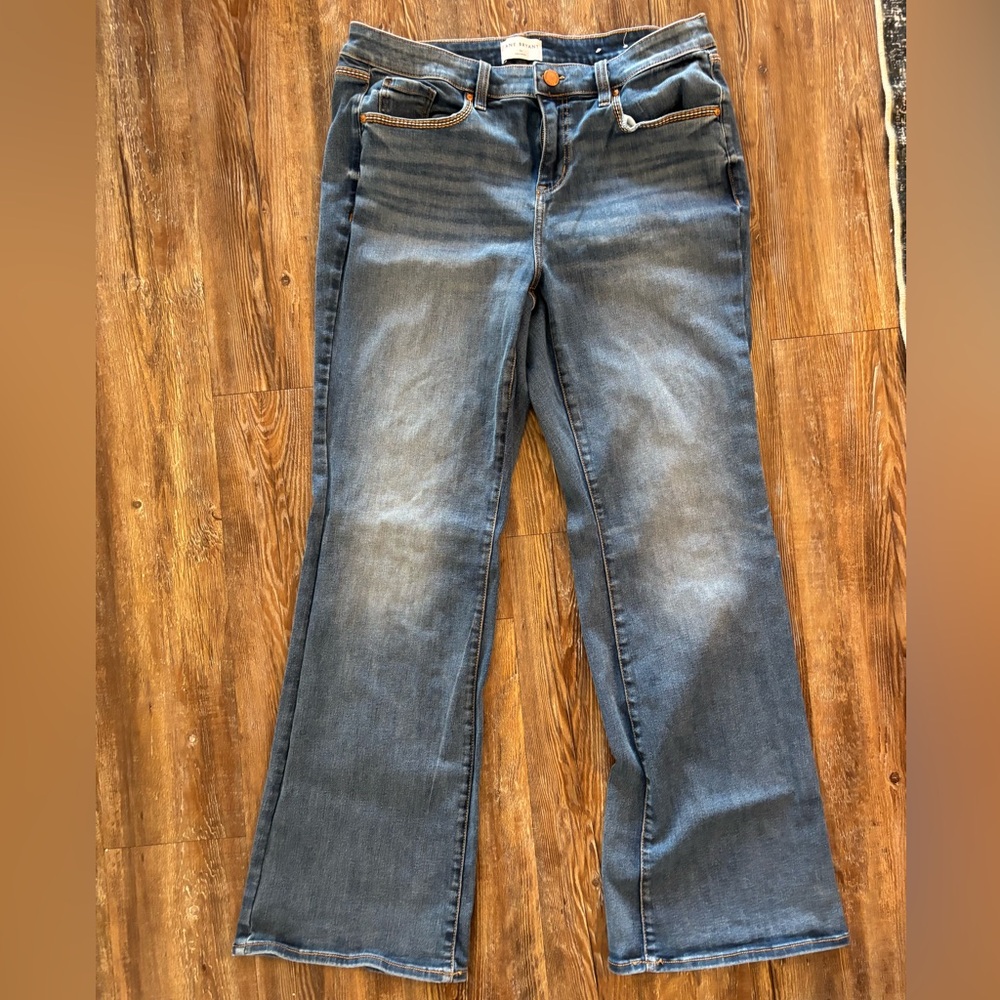 Lane Bryant Flare Jeans in Classic Blue